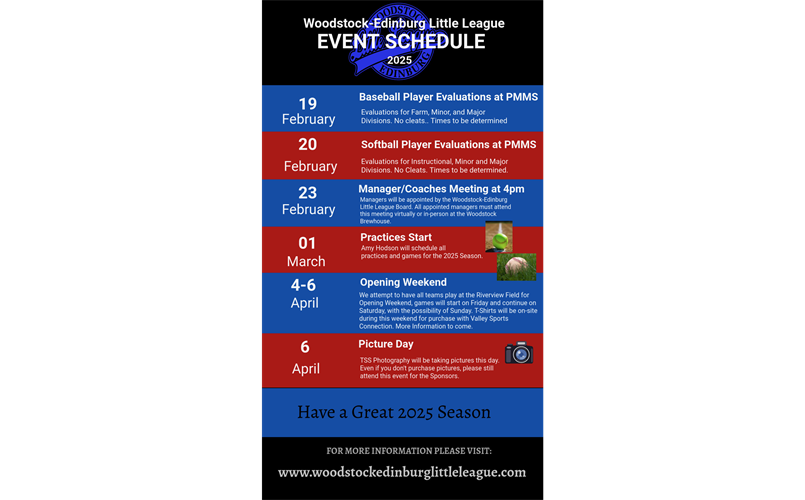 IMPORTANT DATES